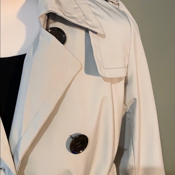 Women’s Calvin Klein Trench Coat Size P/S - Picture 2 of 8